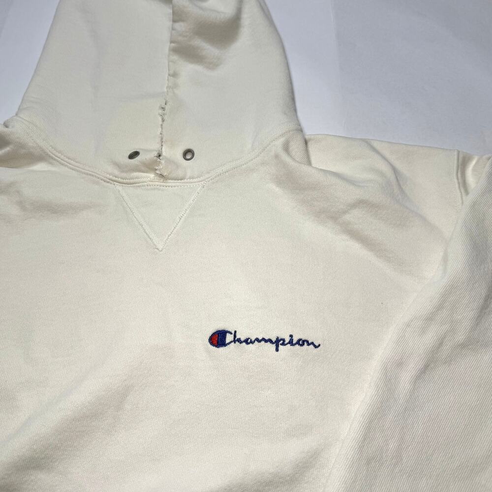 Men's White champion hoodie size XL - Picture 4 of 10